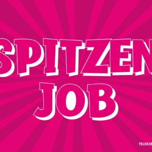 Postkarte Spitzen Job DEUTSCH